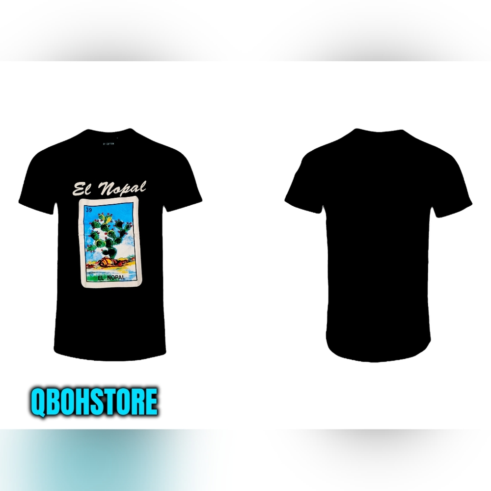 El Nopal lotería logo TShirt